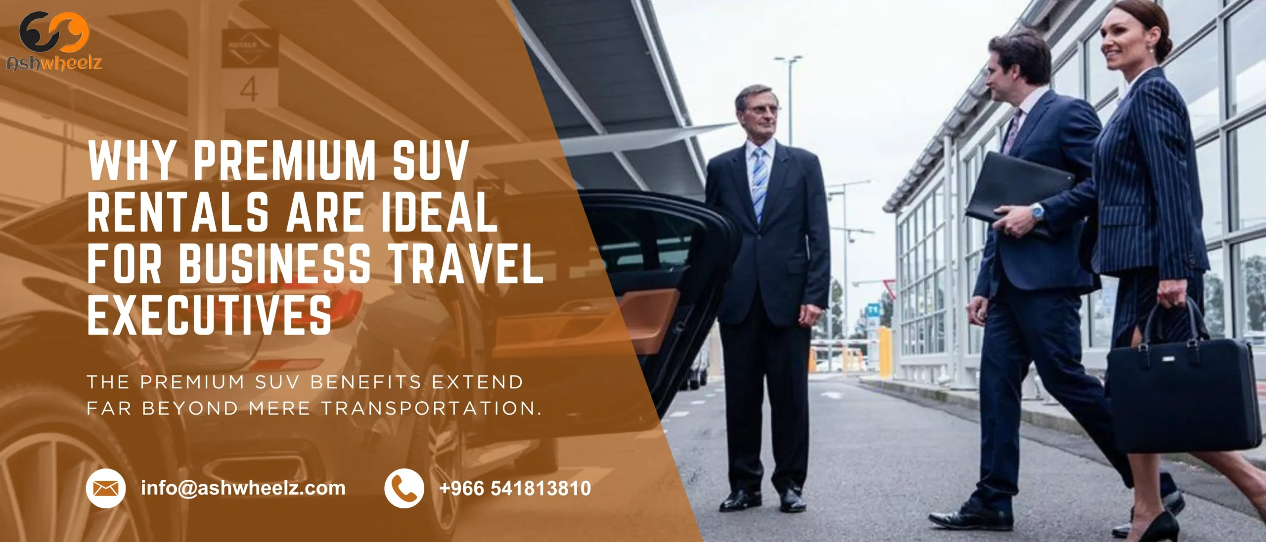 Why Premium SUV Rentals Are Ideal for Business Travel Executives