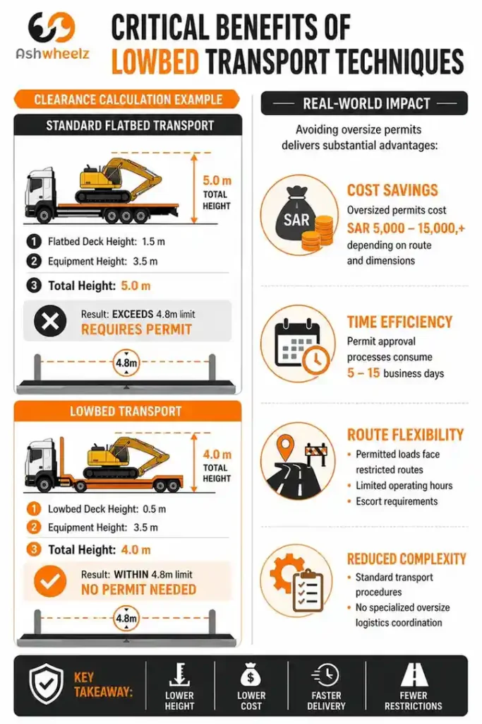 Critical Benefits of Lowbed Transport Techniques