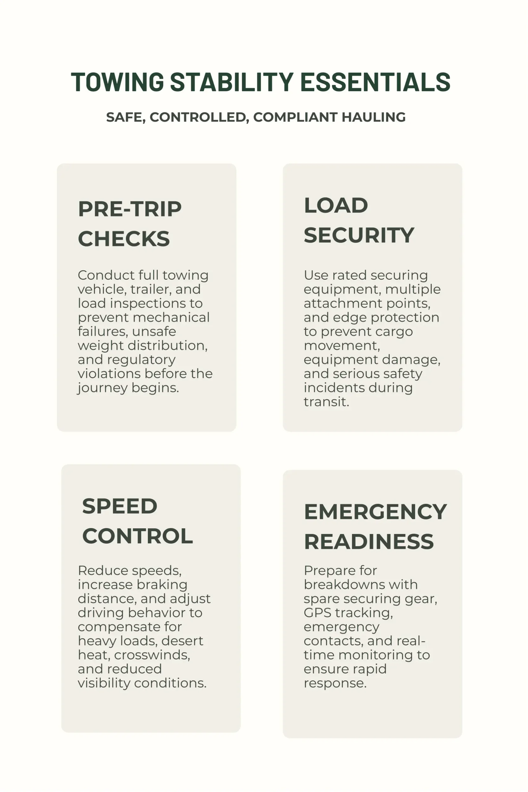 5. Towing Stability Tips: Safe Operation Fundamentals